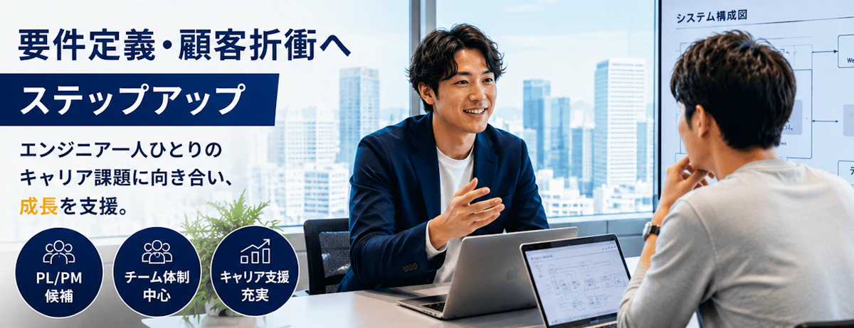 【名古屋】｜PLPM候補│チーム体制中心│最先端技術XR・AIにも挑戦できる！スピード選考で面接1回